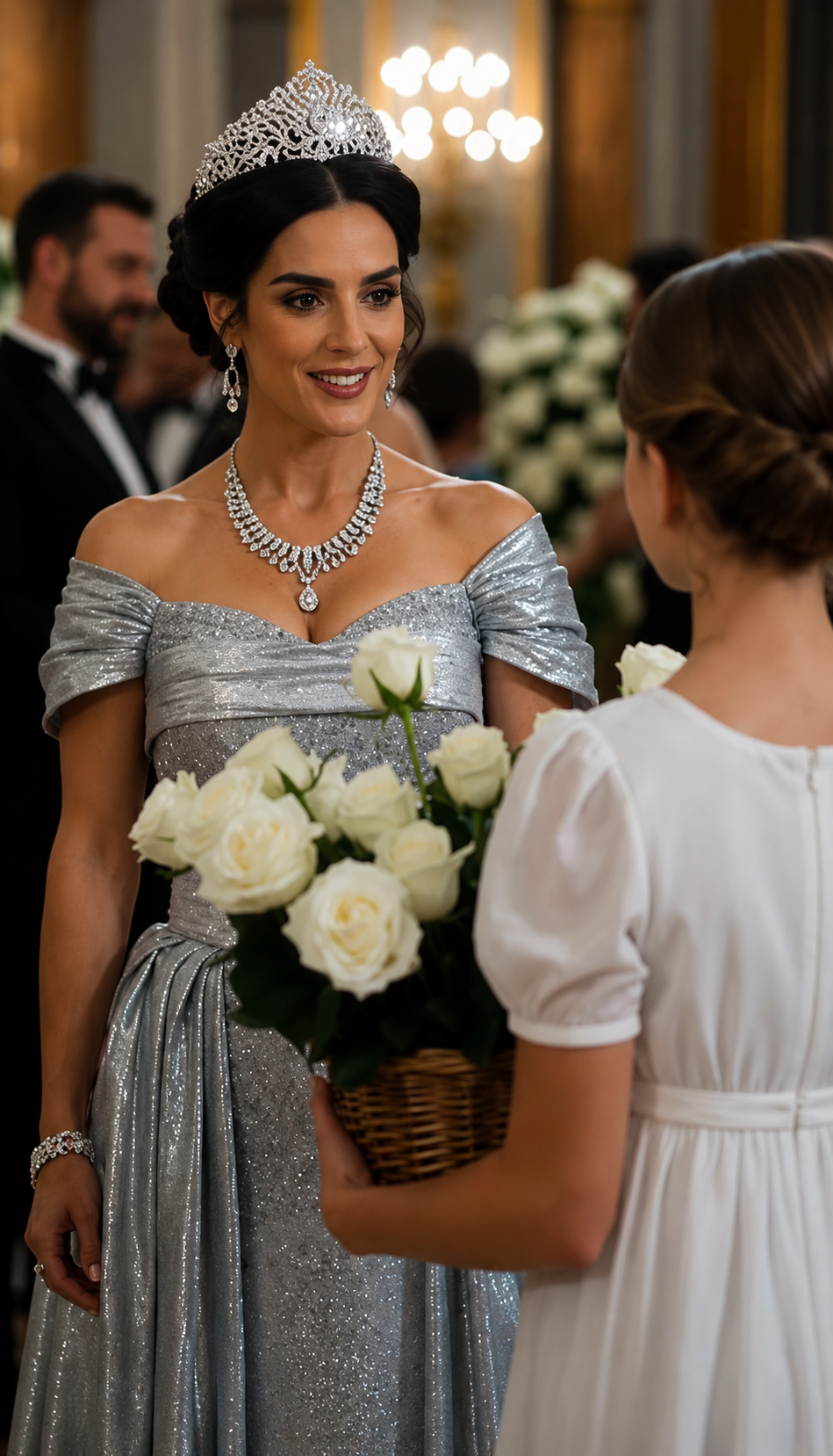 The Princess Mocked The Gardener’s Daughter At The Royal Moonlight Ball… But The Golden Pendant On Her Neck Made The Queen Freeze