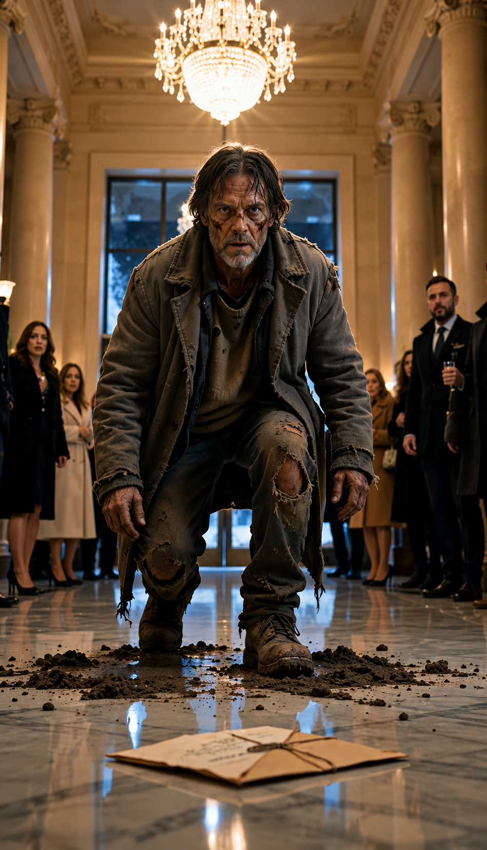 The Beggar Walked Into The Grand Ridge Hotel On A Freezing Night… But The Deed In His Coat Made Everyone Step Back
