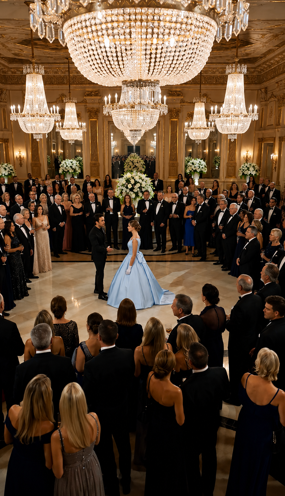 The Rich Man Humiliated The Girl In The Blue Dress… Until Her Glove Slipped And Revealed The Mark His Missing Daughter Had