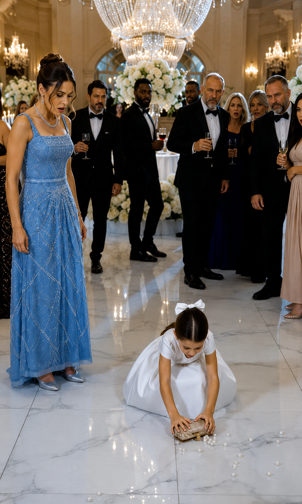 Everyone Thought The Little Girl Was Stealing From The Ballroom… Until One Pearl Proved She Was Part Of The Family
