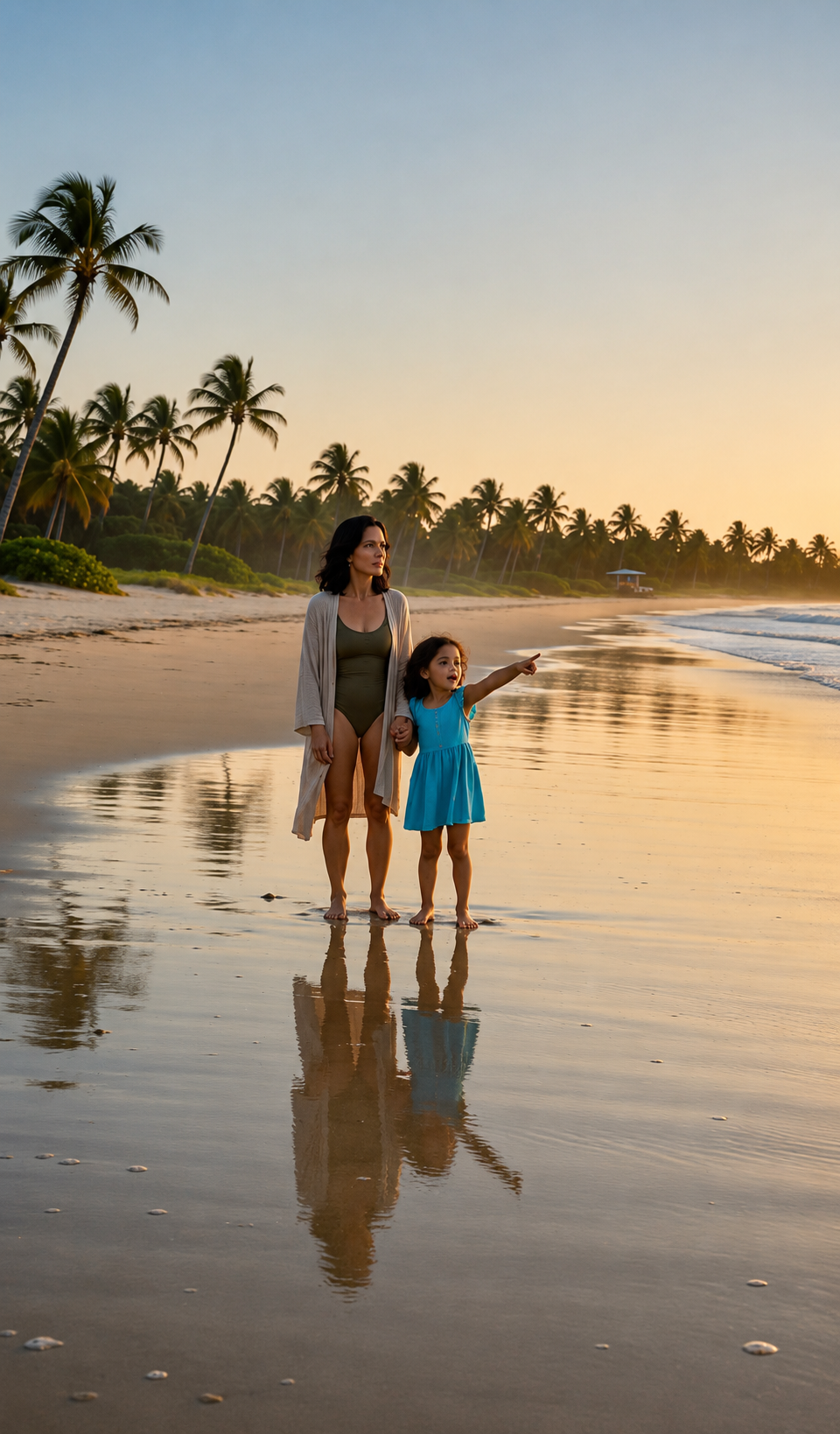 A Little Girl Saw Her Dead Father Standing On The Beach… But The Wedding Ring On His Hand Revealed A Secret Buried For Three Years