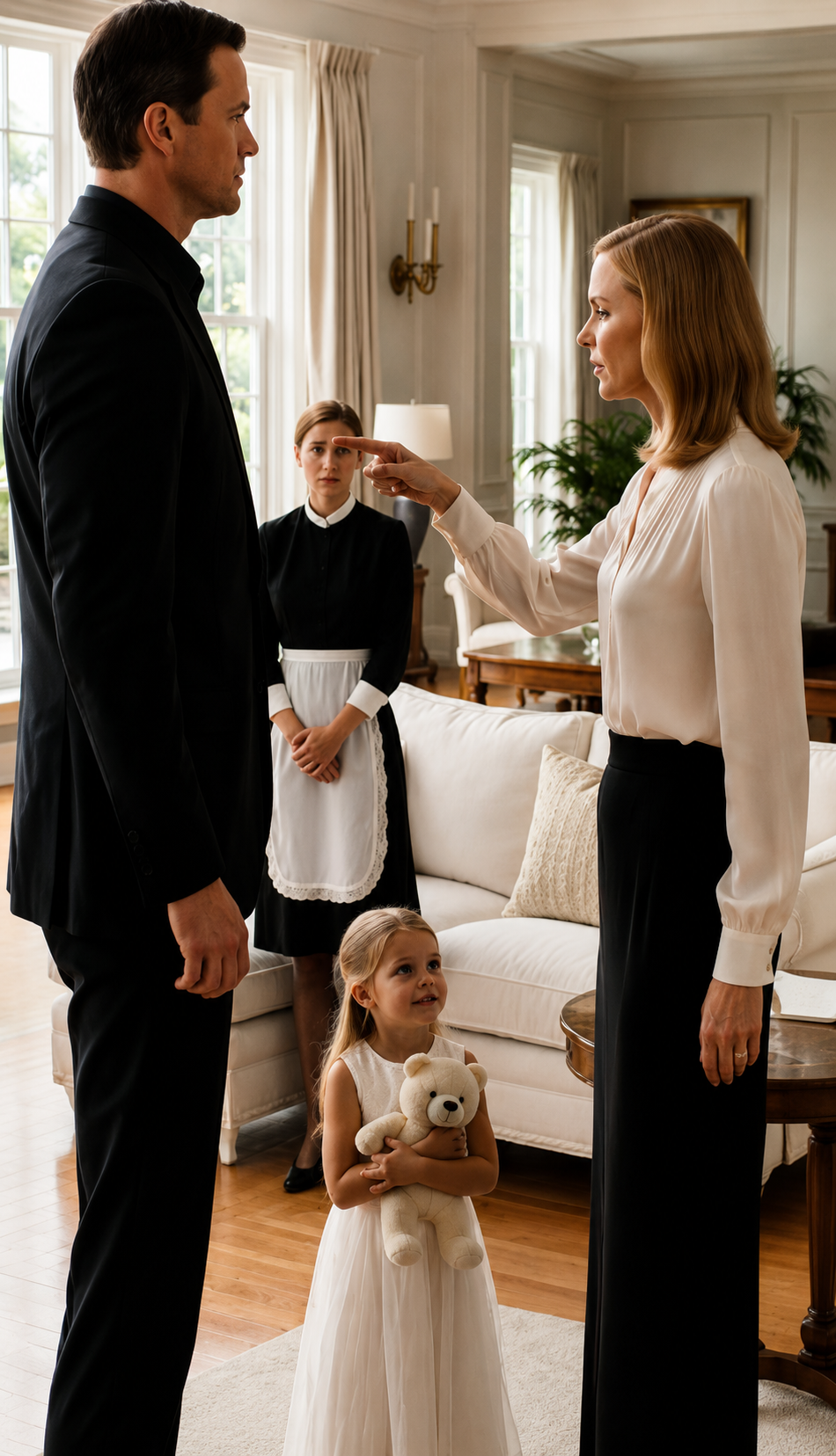 The Stepmother Tried To Fire The Maid… Until The Little Girl Told Her Father Who Really Took Care Of Her