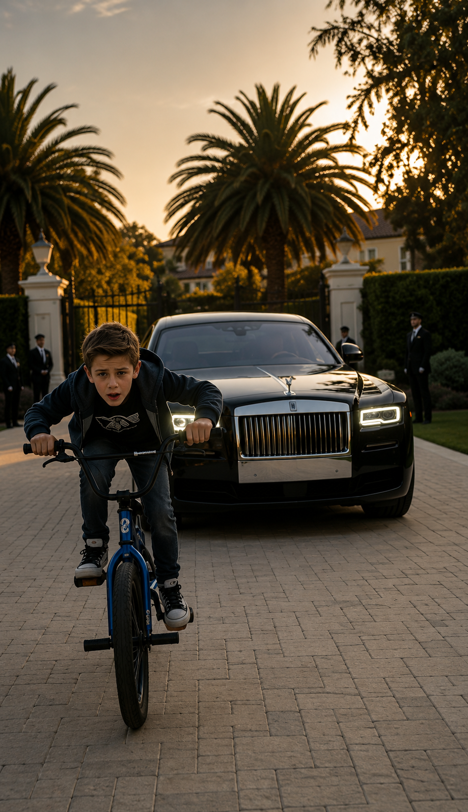 P1-Liam Carter Saw His Son Crash In Front Of The Mansion… But The Voice On The Phone Made Him Freeze