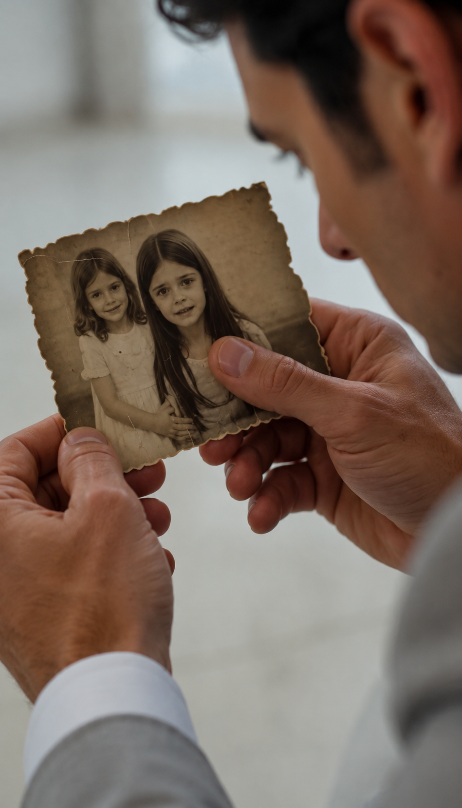 P1-A Little Girl Crawled Across The Millionaire’s Marble Floor… But The Photo In Her Hand Made Him Whisper, “She’s My Daughter”