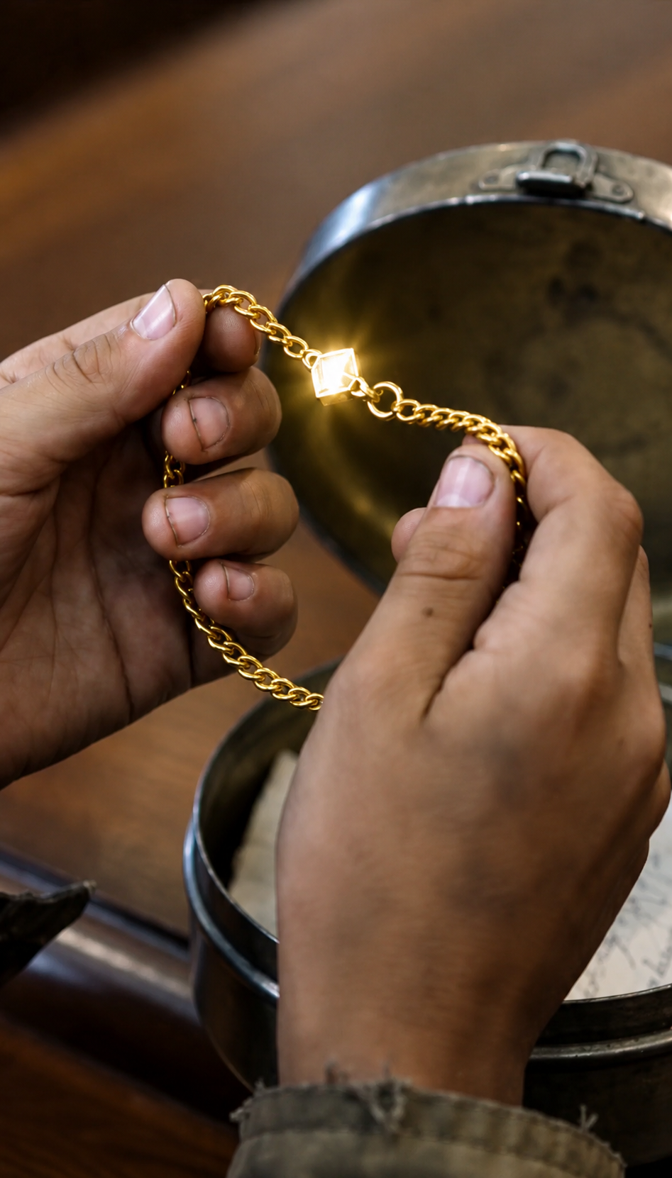 P1-The Poor Boy Walked Into The Courtroom With An Old Metal Box… But The Gold Bracelet Inside Made The Judge Freeze