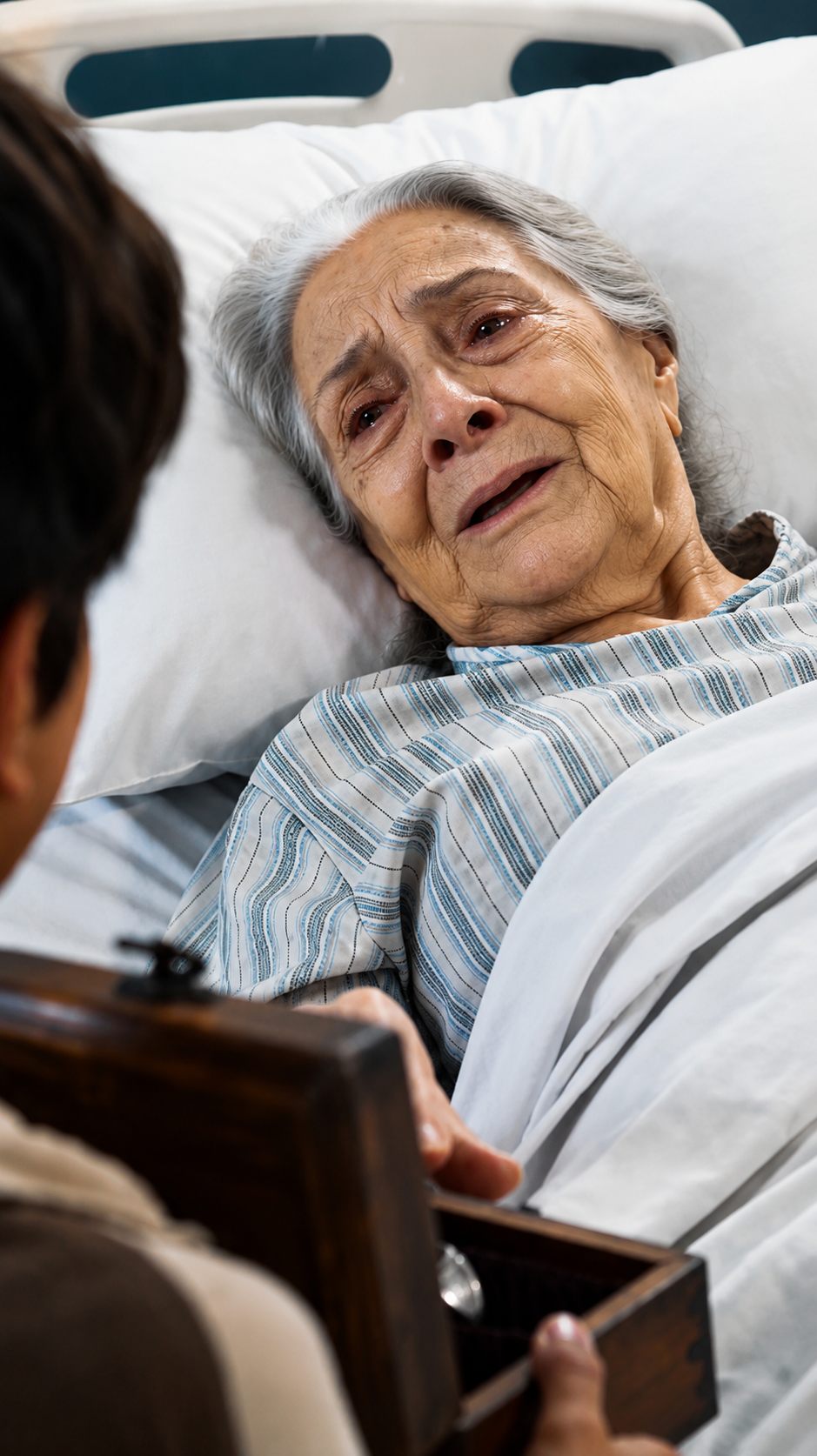 P1-El Niño Herido Entró Con Una Caja Vieja Al Cuarto Del Hospital… Pero El Anillo Que Llevaba Dentro Reveló La Verdad Que La Familia Ocultó 20 Años