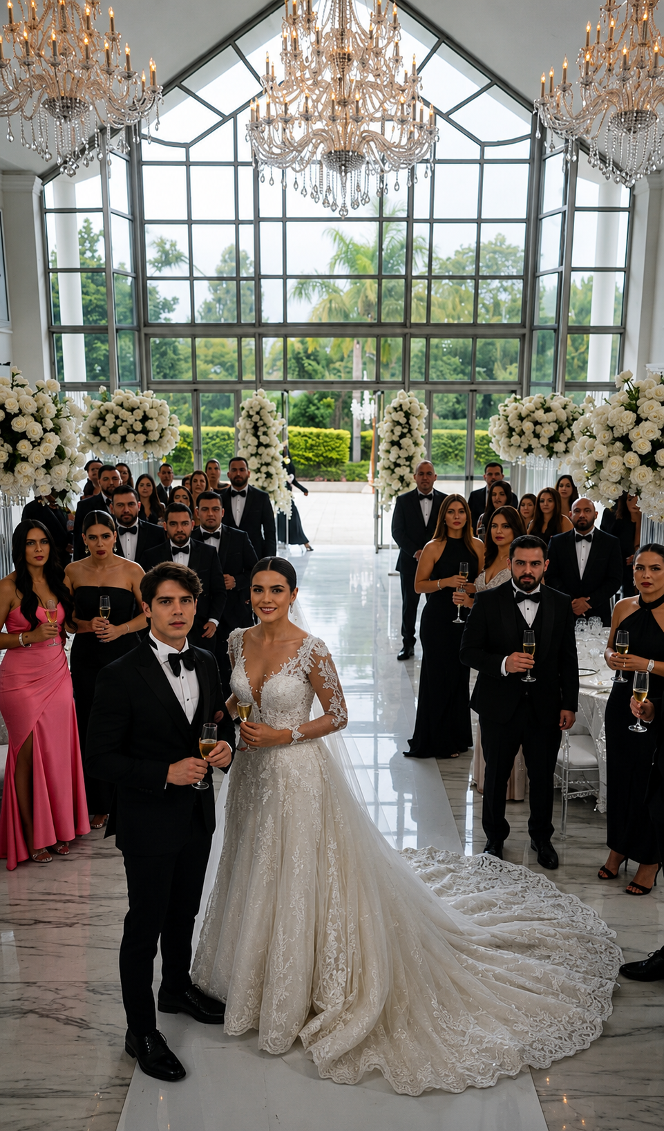 La Boda Se Detuvo Cuando Una Mujer De Negro Entró Al Altar… Y Reveló Que El Novio Nunca Fue Viudo