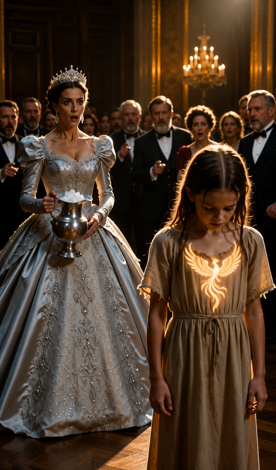 Full-The Princess Poured Ice Water On The Poor Girl… But The Mark On Her Chest Made The King Fall Silent