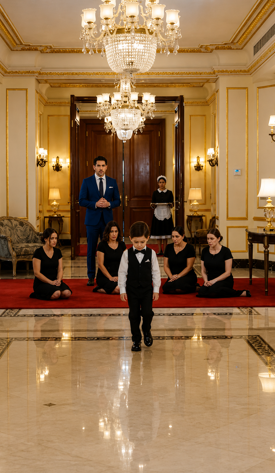 P1-The Boy Who Rejected Every Nanny In The Mansion… But When The Maid Walked In, He Cried, “Mommy?”