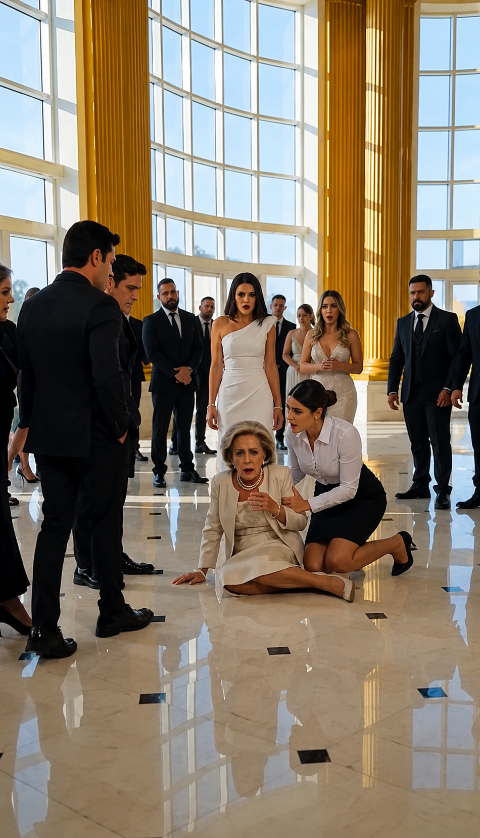 The Rich Matriarch Collapsed At The Wedding… But The DNA Folder Revealed The Baby She Buried Was Alive