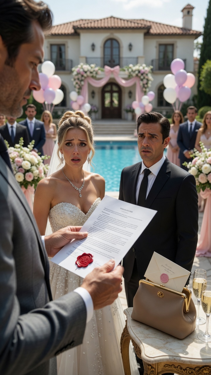 P1-La Boda Parecía Perfecta… Hasta Que Un Sobre En El Bolso De La Novia Reveló Que Ya Estaba Casada