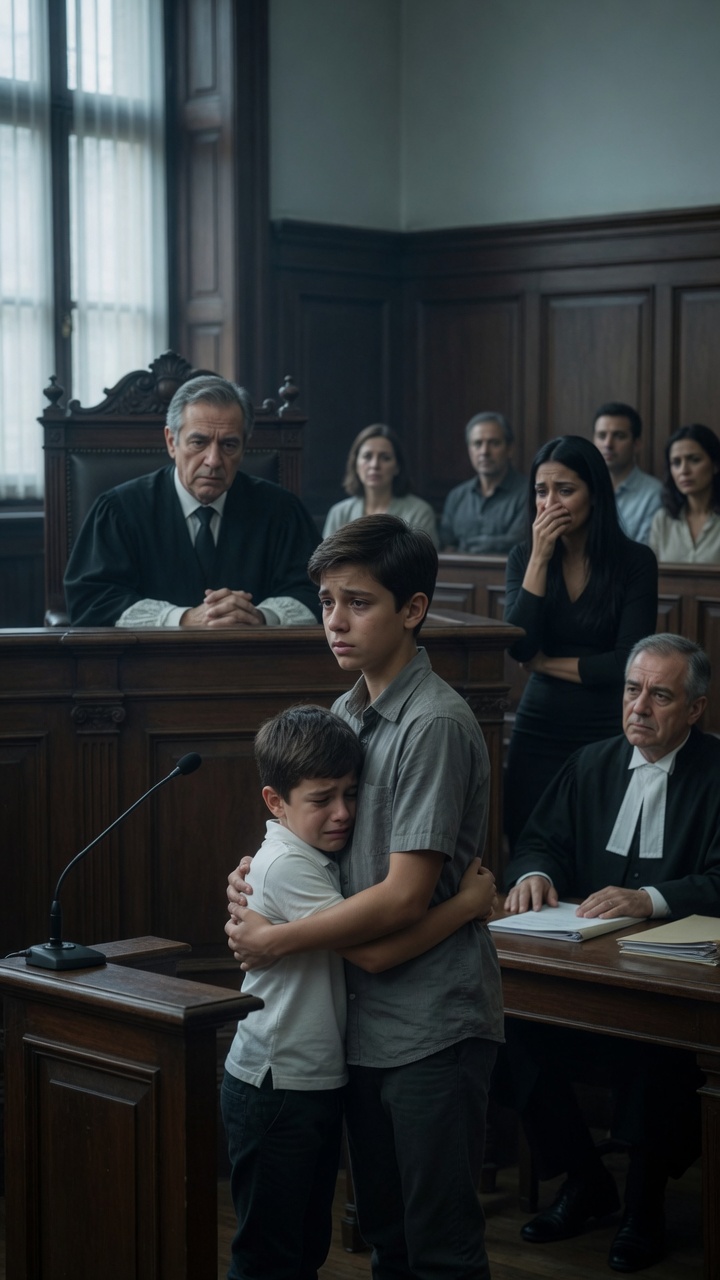 The Boy Begged The Judge Not To Separate Them… But His Brother’s Next Words Made The Courtroom Freeze