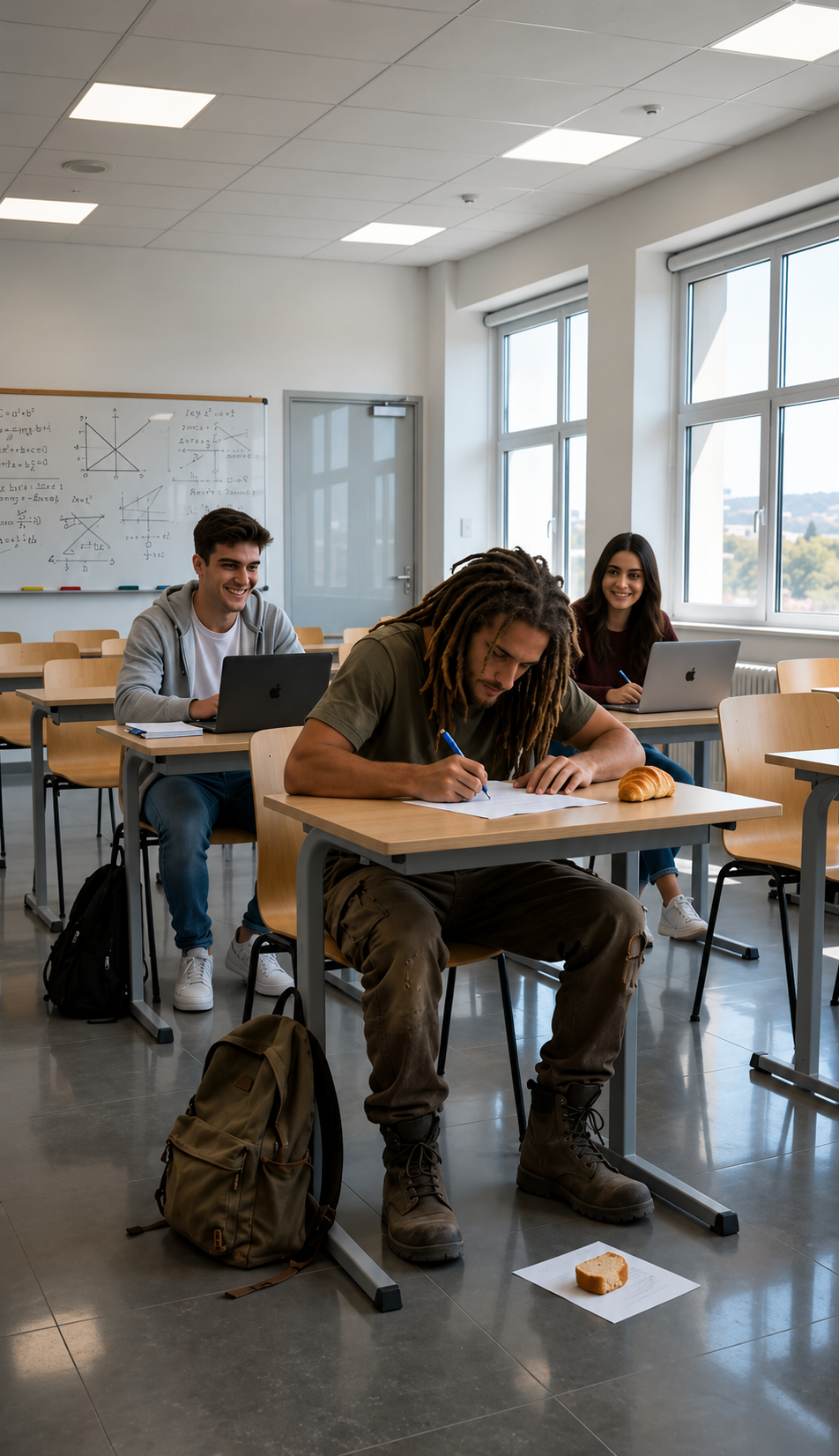 Os Alunos Riram Do Homem Pobre Durante O Exame… Mas Quando O Reitor Lhe Chamou “Professor”, Toda A Sala Ficou Em Silêncio