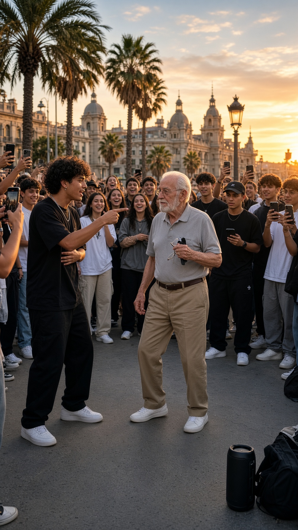 EL JOVEN BAILARÍ SE BURLÓ DEL ANCIANO POR PEDIR TREINTA SEGUNDOS… PERO CUANDO VIO SU PULSERA, SU PROPIO MAESTRO LE ORDENÓ QUE APAGARA LAS CÁMARAS
