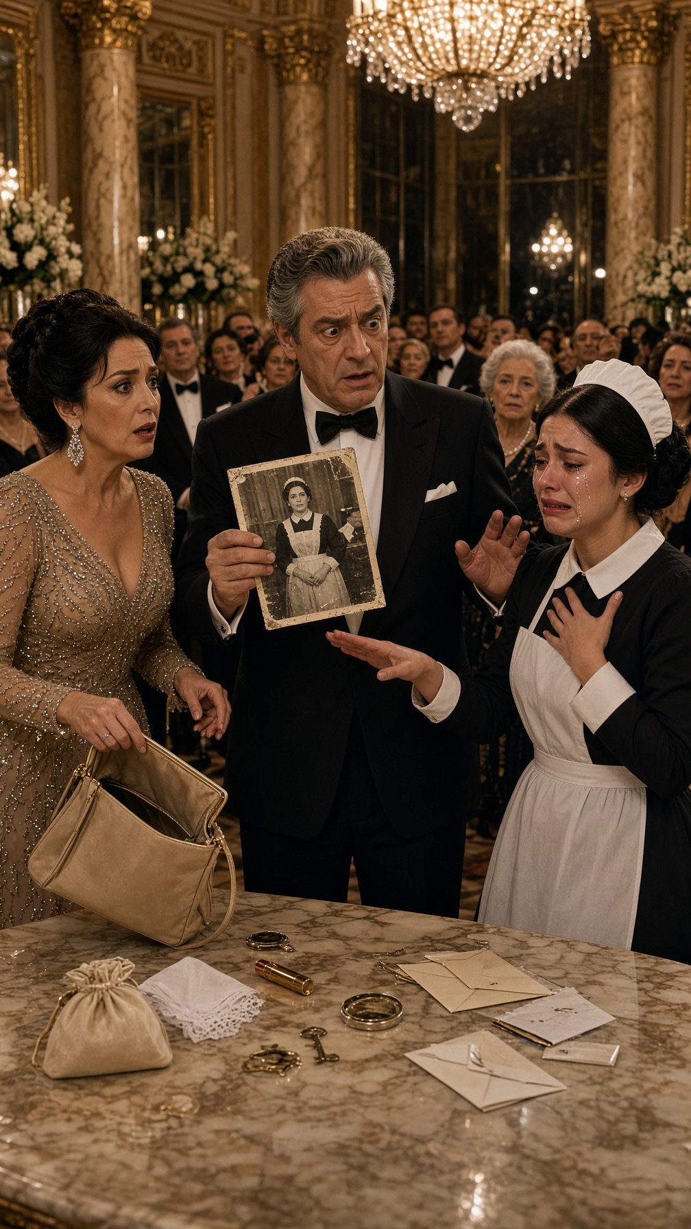 Full Story-THE BILLIONAIRE’S WIFE EMPTIED A MAID’S PURSE TO HUMILIATE HER—BUT THE CEO SAW A PHOTO, AND THE MAID SAID, “THE WOMAN YOU DECLARED DEAD IS WAITING IN ROOM 312”