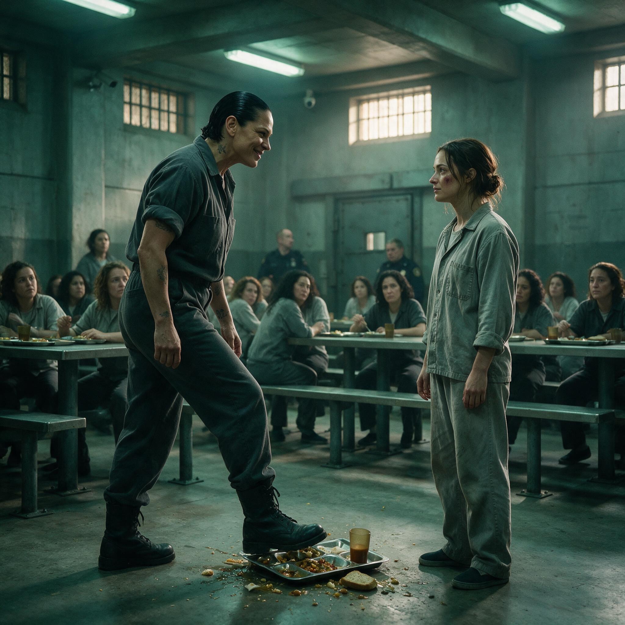 Full Story-THE MOST FEARED INMATE STOMPED ON HER FOOD IN FRONT OF EVERYONE… BUT WHEN ANA LOOKED AT THE CAMERA AND SMILED, SHE REALIZED SHE HAD WALKED INTO A TRAP
