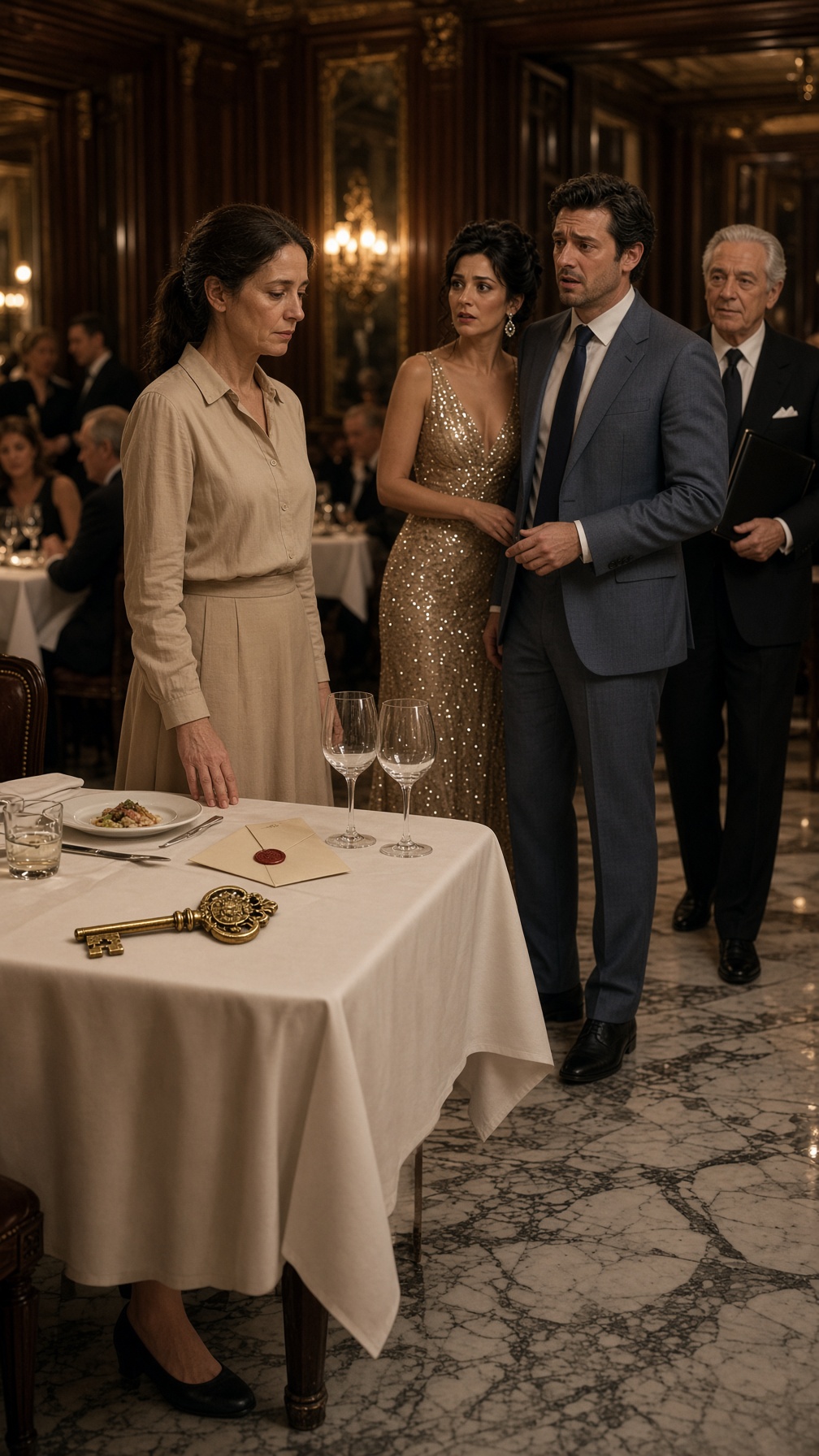 Full Story-THE DIRECTOR MOCKED A WAITRESS TO IMPRESS HIS FIANCÉE—THEN SHE DROPPED A FILE ON THE TABLE AND SAID, “YOU’VE BEEN FORGING MY SIGNATURE FOR MONTHS”