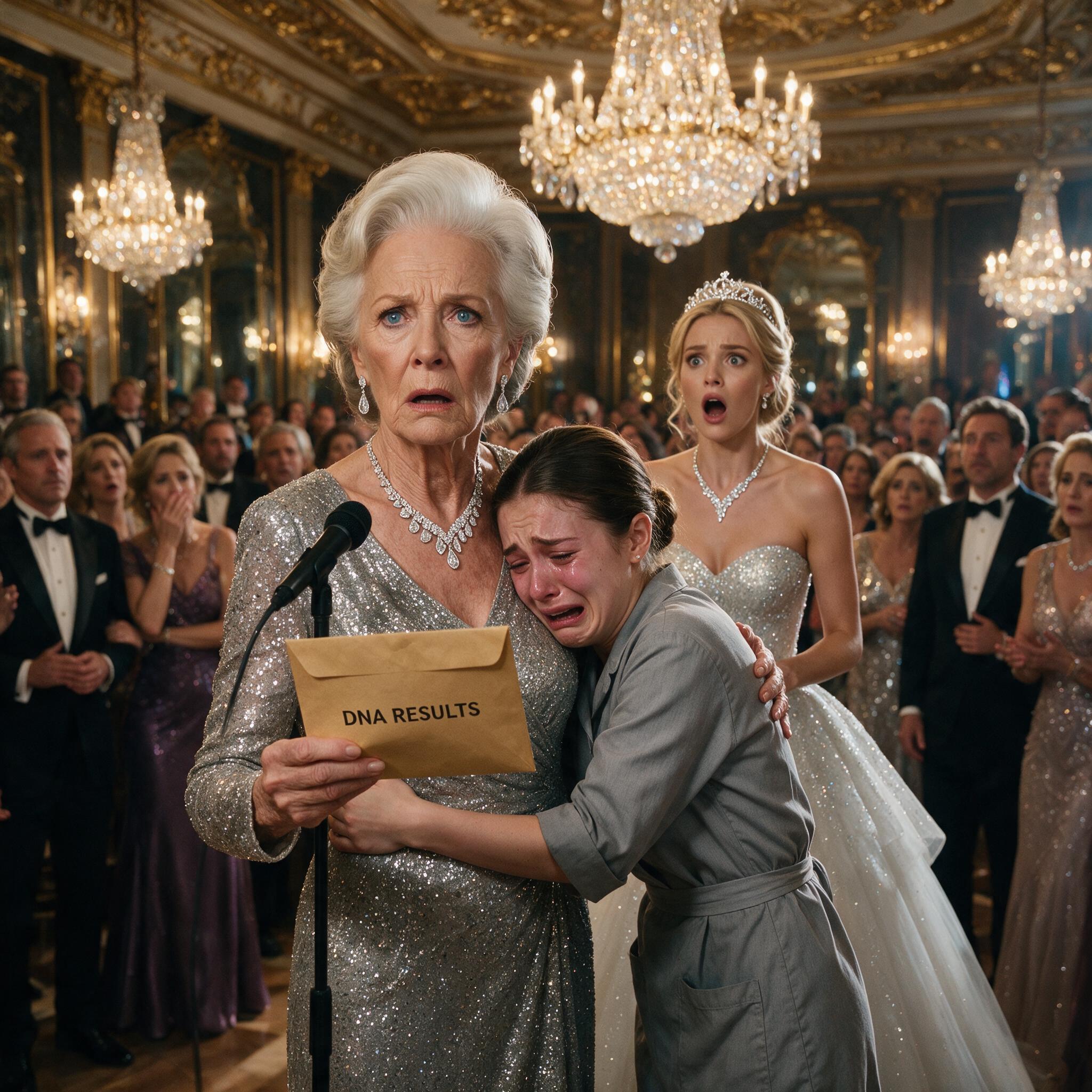 Full Story-THE MAID WAS SERVING DINNER… UNTIL A DNA TEST REVEALED SHE WAS THE REAL HEIRESS