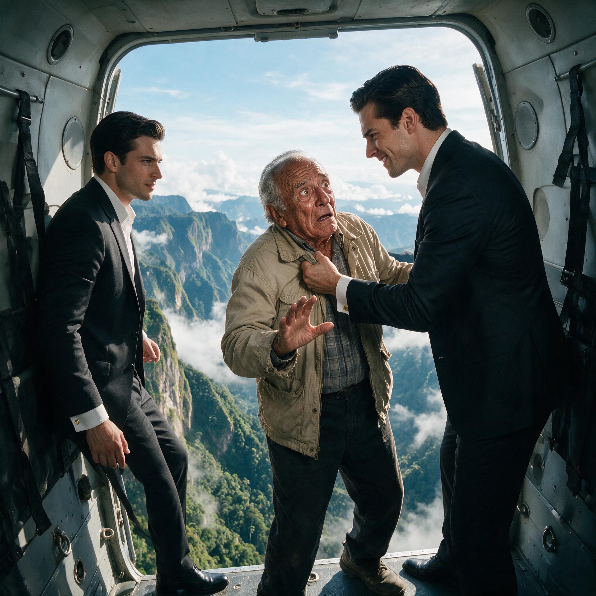 Full Story-HIS GRANDSONS THREW HIM FROM A HELICOPTER FOR HIS INHERITANCE… BUT THEY FORGOT THE SECRET HE’D KEPT FOR 40 YEARS