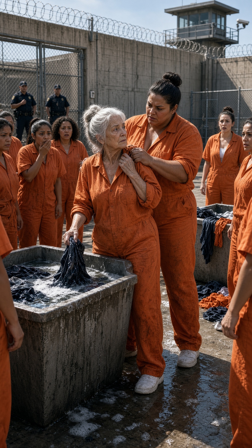 Full Story-The Most Dangerous Inmate Shoved an Old Woman’s Face Underwater—Then the Warden Saw the Mark on Her Wrist