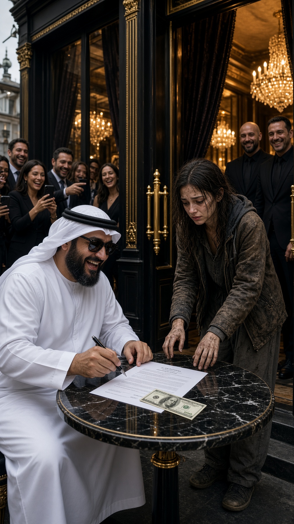 Full Story-THE BILLIONAIRE SOLD HIS FAILING LUXURY RESTAURANT TO A HOMELESS WOMAN FOR ONE DOLLAR AS A JOKE—ONE MONTH LATER, HE RETURNED AND SAW AN OLD BOOK ON THE COUNTER