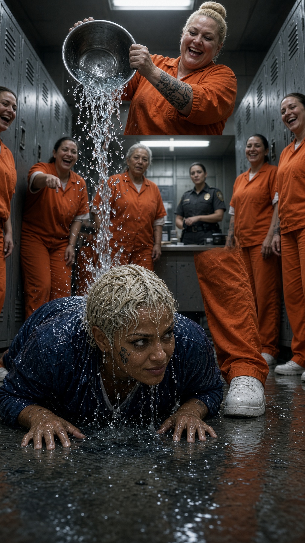 Full Story-THE MOST DANGEROUS INMATE THREW THE NEW WOMAN TO THE FLOOR AND DRENCHED HER IN ICE WATER—BUT WHEN AN ELDERLY PRISONER SAW THE MARK ON HER WRIST, SHE TURNED PALE AND WHISPERED, “CAPTAIN…”