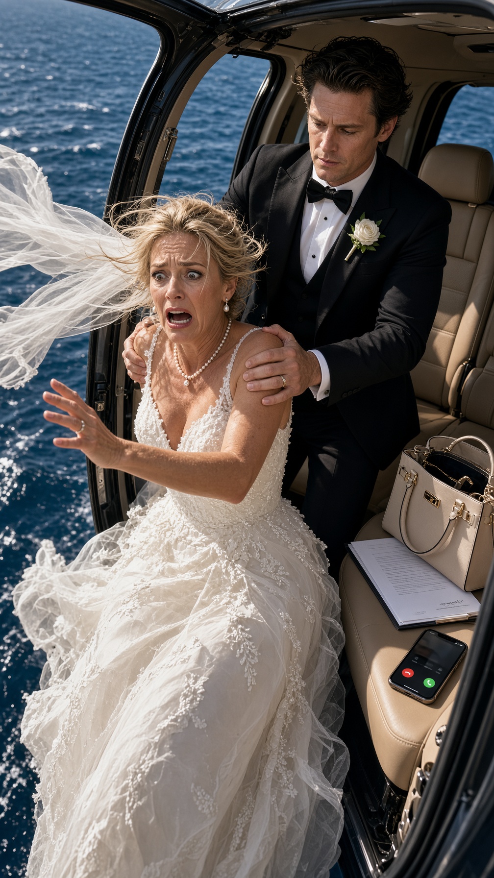 Full Story-A 61-YEAR-OLD MILLIONAIRE MARRIED A MAN HALF HER AGE—HOURS LATER, HE PUSHED HER FROM A HELICOPTER… BUT WHEN HE TURNED AROUND, A VOICE FROM HER PHONE SAID, “EVERYTHING IS BEING RECORDED.”