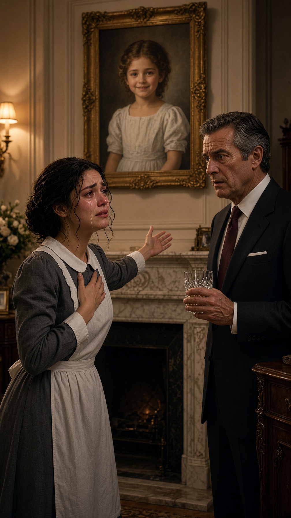 Full Story-THE HOUSEKEEPER LOOKED AT THE MILLIONAIRE’S DEAD DAUGHTER’S PORTRAIT AND SAID, “I KNOW WHERE SHE IS”—THEN SHE REVEALED WHO HAD BEEN PAYING TO HIDE HER
