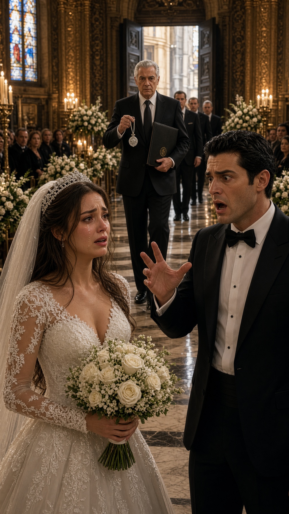 Full Story-THE GROOM HUMILIATED THE ORPHAN BRIDE BEFORE THE ENTIRE CATHEDRAL—BUT A BILLIONAIRE SAW HER RING AND SAID, “I’VE BEEN SEARCHING FOR HER FOR TWENTY YEARS”