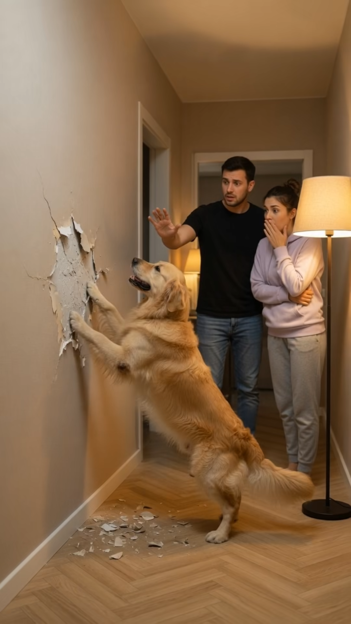 A Poor Couple’s Dog Discovered a Hidden Million-Dollar Fortune Inside Their Apartment Wall