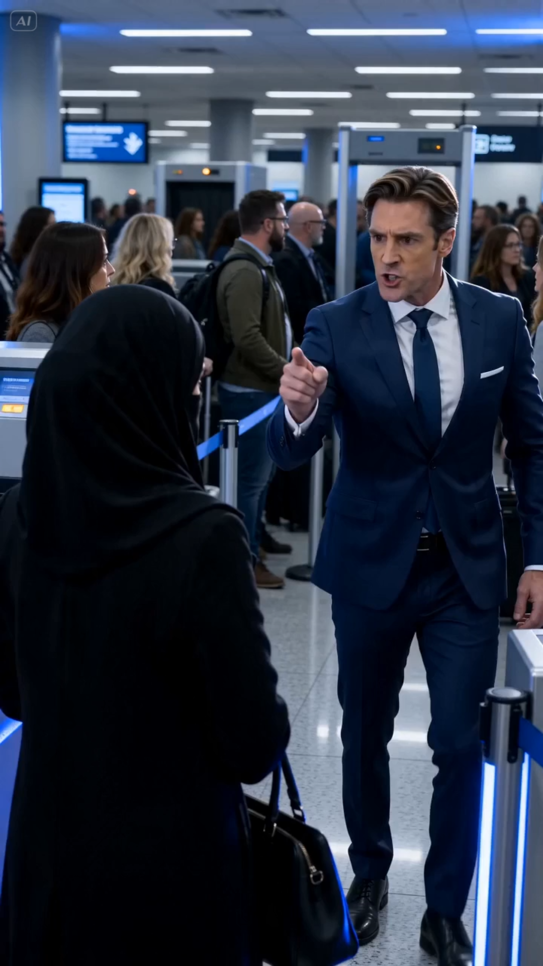 A Powerful Man Accused a Young Woman in a Hijab of Stealing His Documents and Demanded She Show Her Face If She Was Innocent… But the Truth Behind Her Fear Shocked Everyone - Happy paws