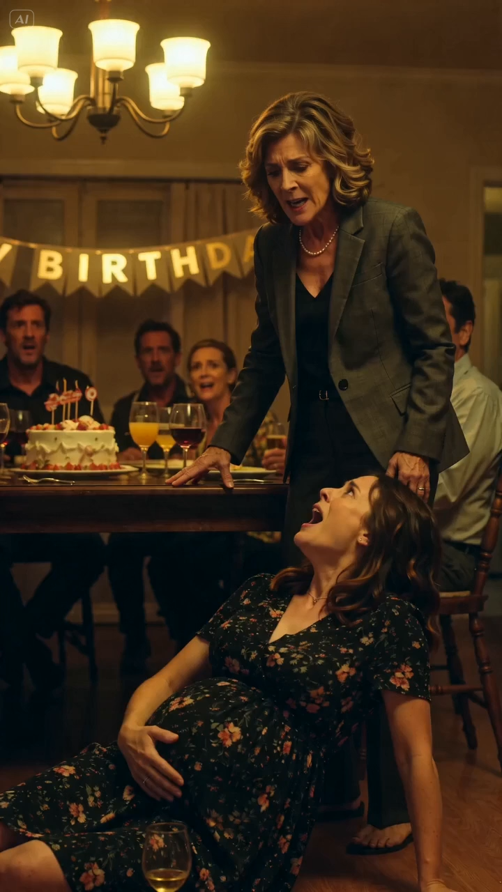 At my husband’s birthday party, I lifted my glass and smiled. “I’m pregnant,” I said, sure this was the perfect moment. His mother’s laugh cut through the room. “Liar. You’re doing this for attention.” I tried to breathe. “Please—stop.” But she stepped closer, eyes cold… then drove her heel into my stomach. In the hospital, the ultrasound screen flickered—one image, then another. The doctor went silent. Everyone did. And that’s when I realized… the truth was worse than anyone imagined. - True Stories