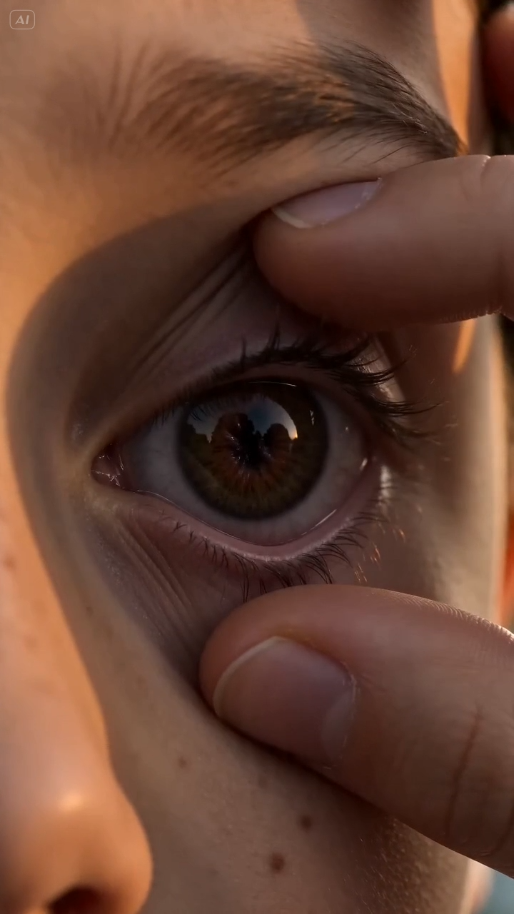 “The Blind Billionaire’s Son Thought a Homeless Girl Was Crazy… Until She Pulled Something Alive Out of His Eye.”