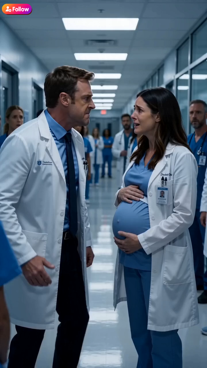 Our top surgeon just slapped his pregnant wife in the middle of a crowded emergency room for “embarrassing him”… He had no idea the furious Hospital Director saw it all…