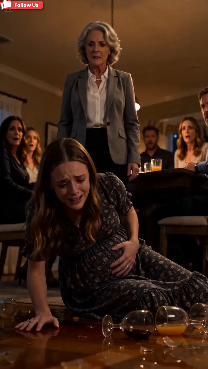 At my husband’s birthday party, I lifted my glass and smiled. “I’m pregnant,” I said, sure this was the perfect moment. His mother’s laugh cut through the room. “Liar. You’re doing this for attention.” I tried to breathe. “Please—stop.” But she stepped closer, eyes cold… then drove her heel into my stomach. In the hospital, the ultrasound screen flickered—one image, then another. The doctor went silent. Everyone did. And that’s when I realized… the truth was worse than anyone imagined. - True Stories