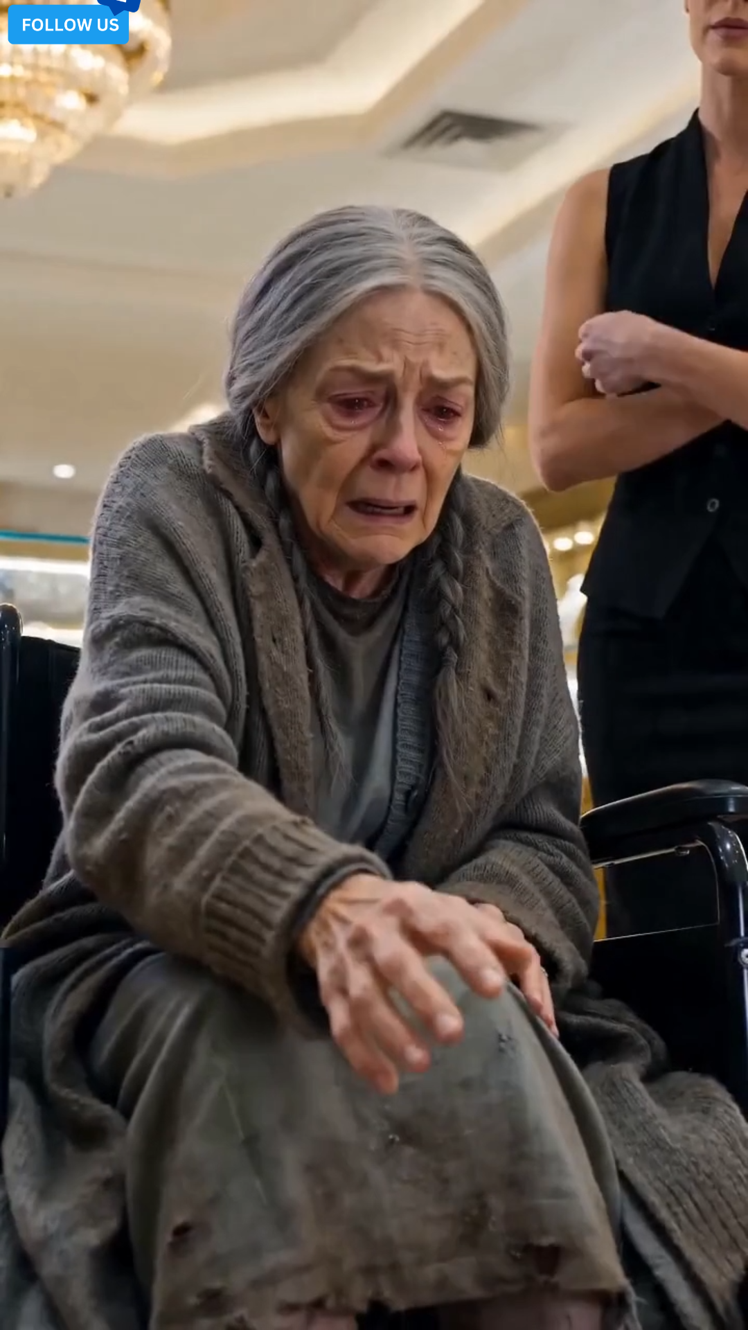 The velvet box hit the marble before the old woman could catch it.