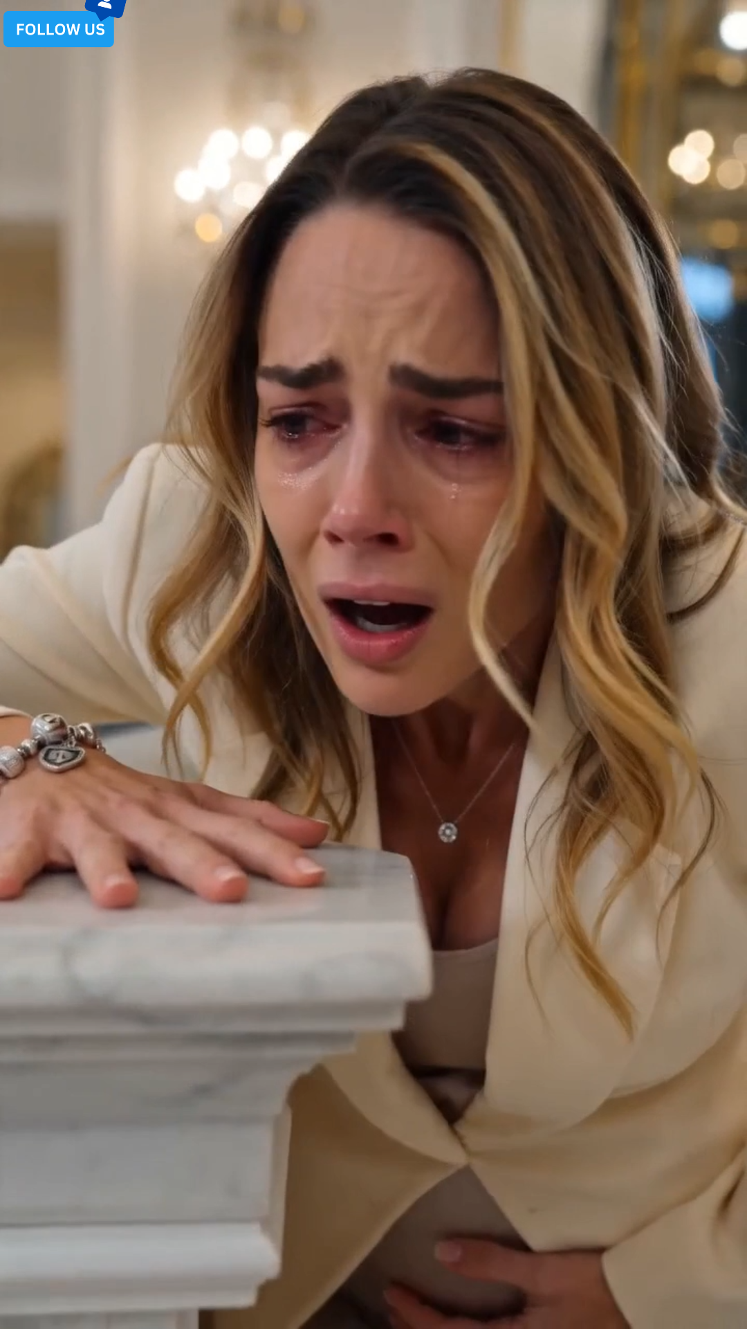 “Throw her out!”—This arrogant husband smirked as his pregnant wife wept, unaware the billionaire owner just saw her heirloom bracelet…
