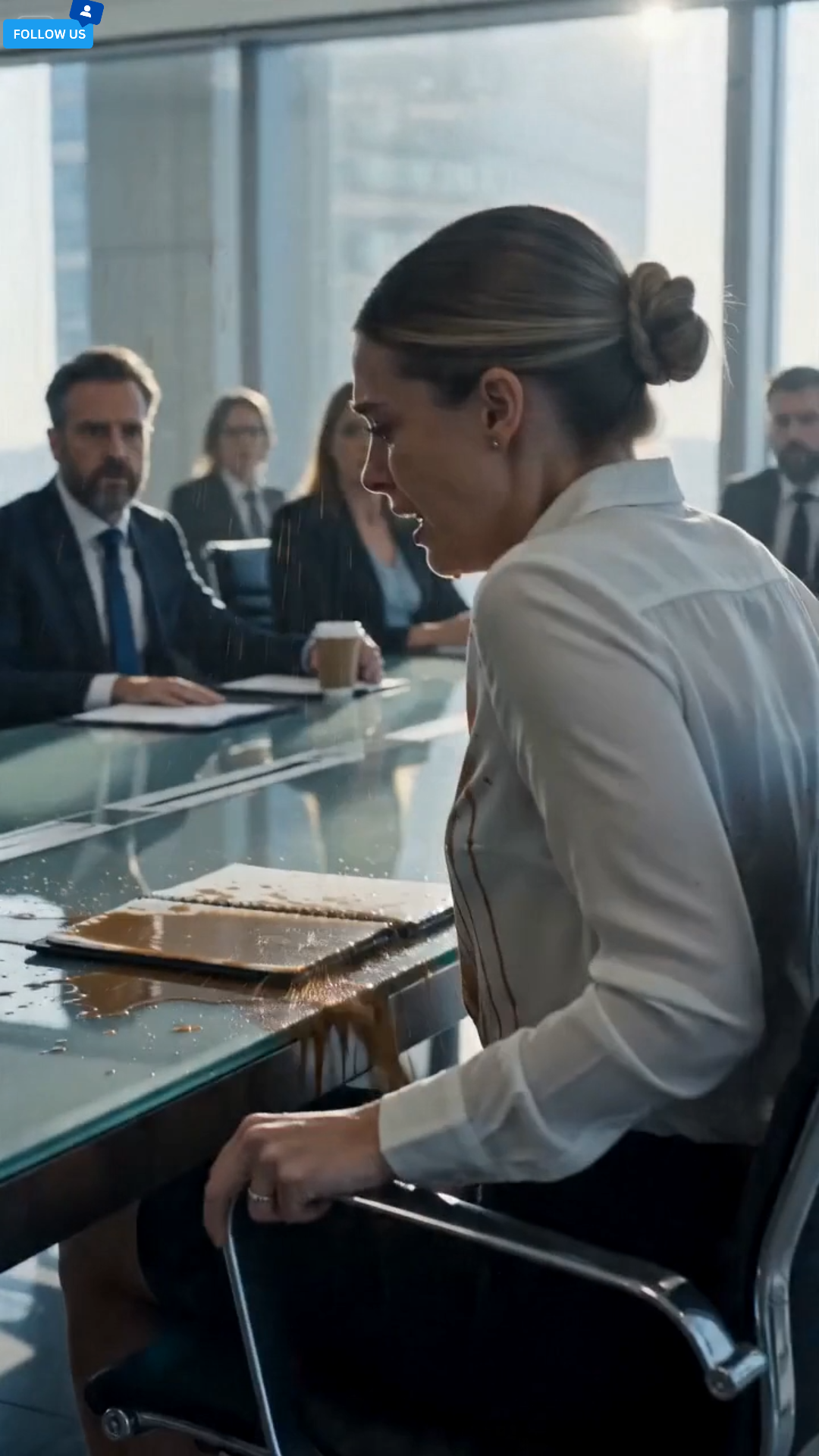 The Stain of Tyranny: How True Leadership Protected a Weeping Employee Inside a Frozen Boardroom