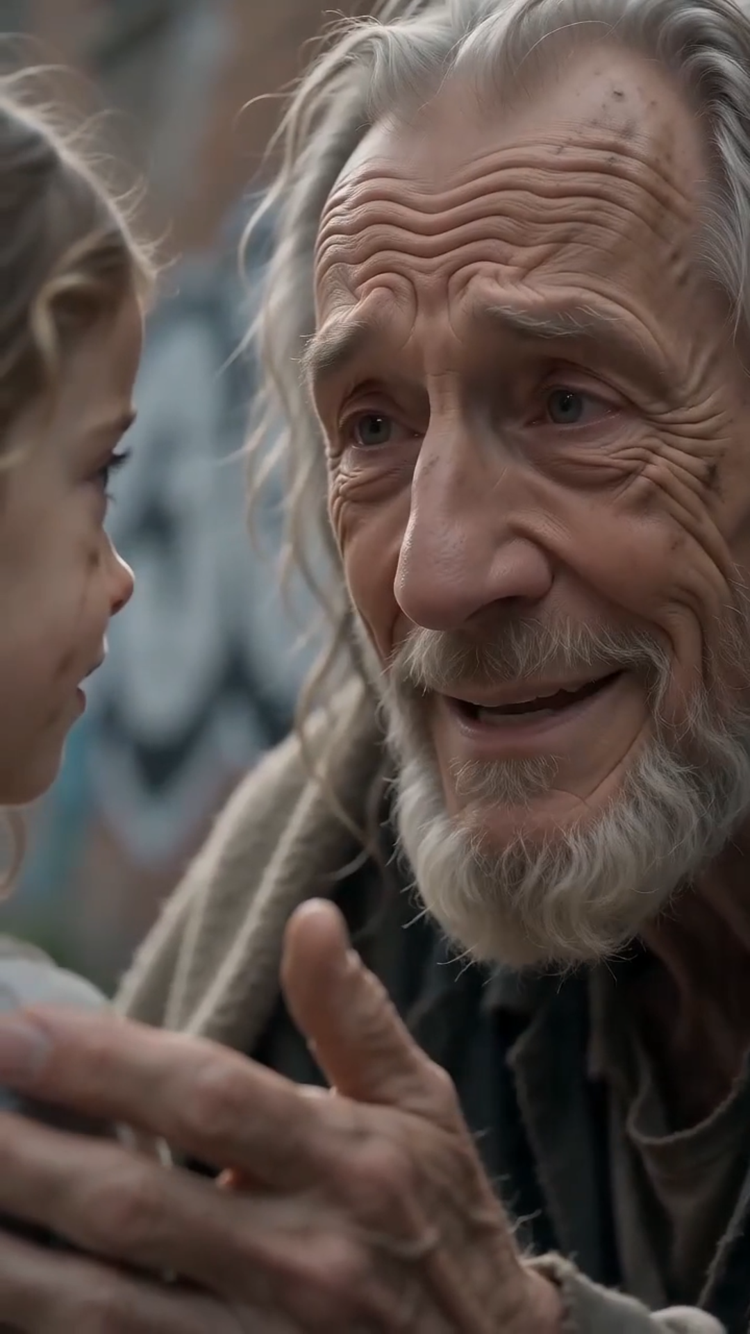 Everyone Laughed at the Old Man Until an 8-Year-Old Girl Walked Over