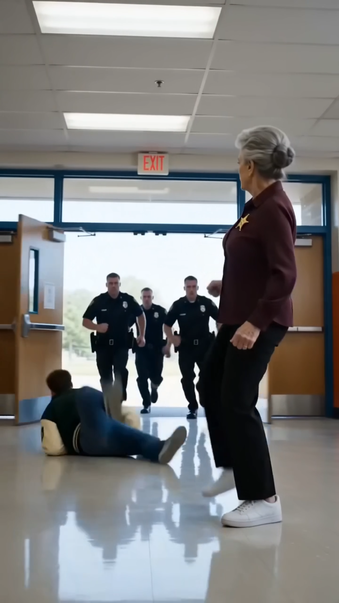 He Humiliated a Girl in the School Cafeteria—Then the Lunch Lady Took Off Her Apron