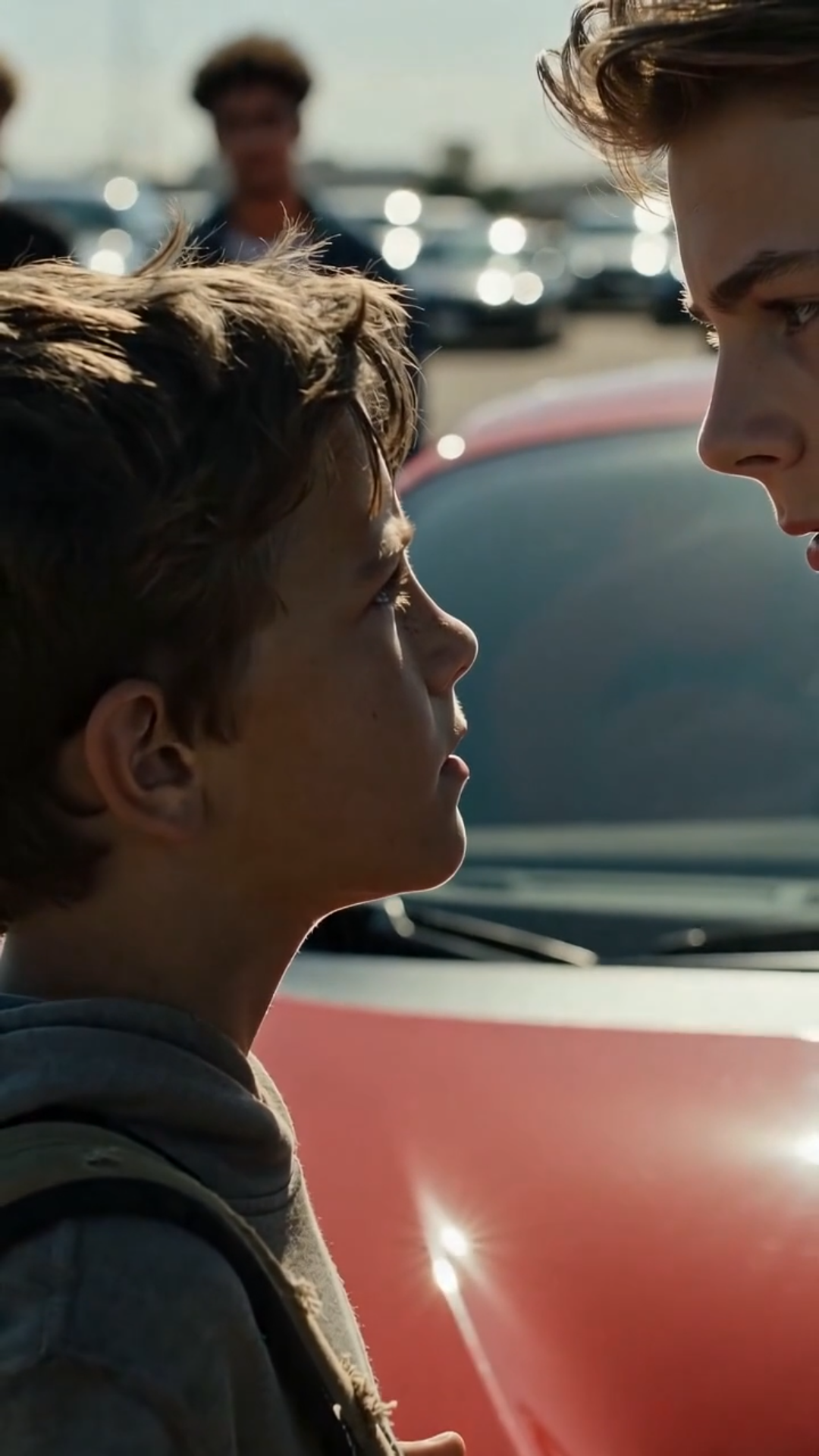 He Mocked the Poor Boy by His Dad's Supercar—Then a Billionaire Stepped Out