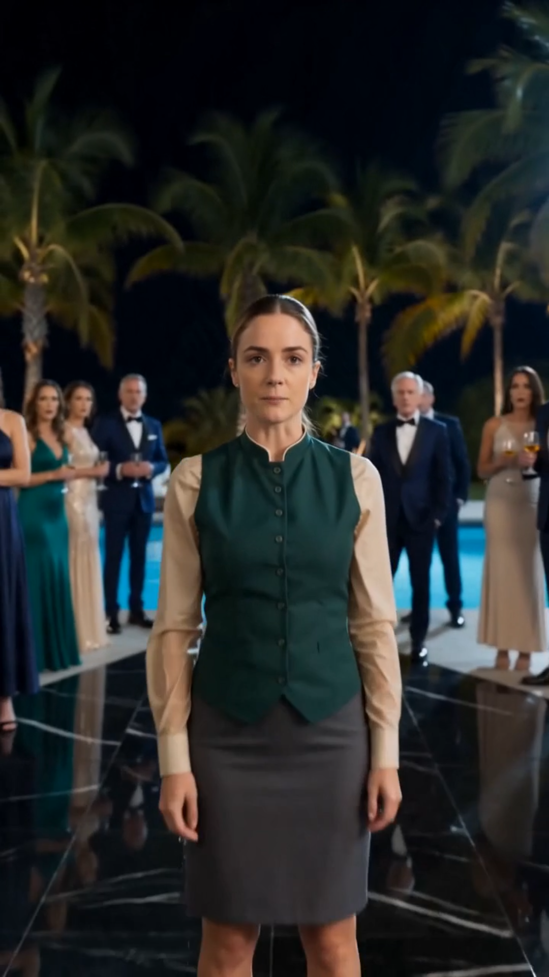 They Threw the Waitress Into the Pool... Then She Revealed Who Her Father Really Was