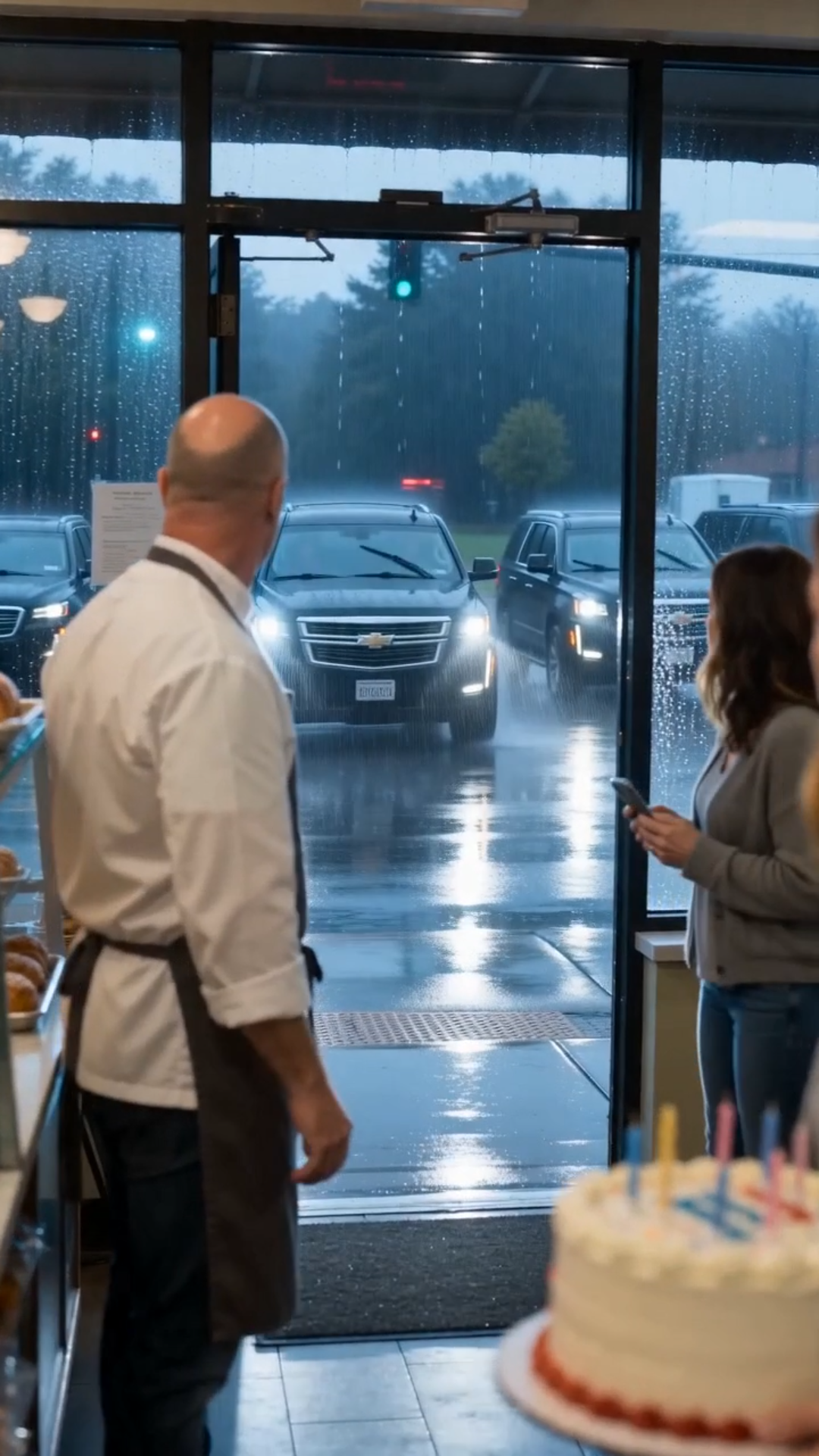 He Bought a Stranger's Birthday Cake—Then Three Black SUVs Pulled Up