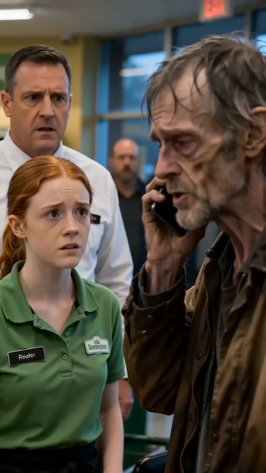 The girl who helped the elderly person—and the outcome.