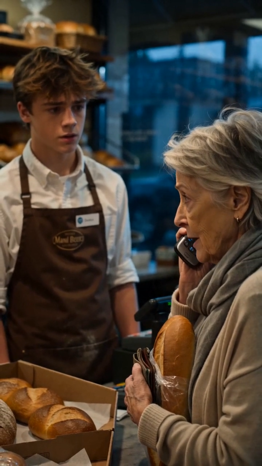 The Boy Behind the Bakery Counter