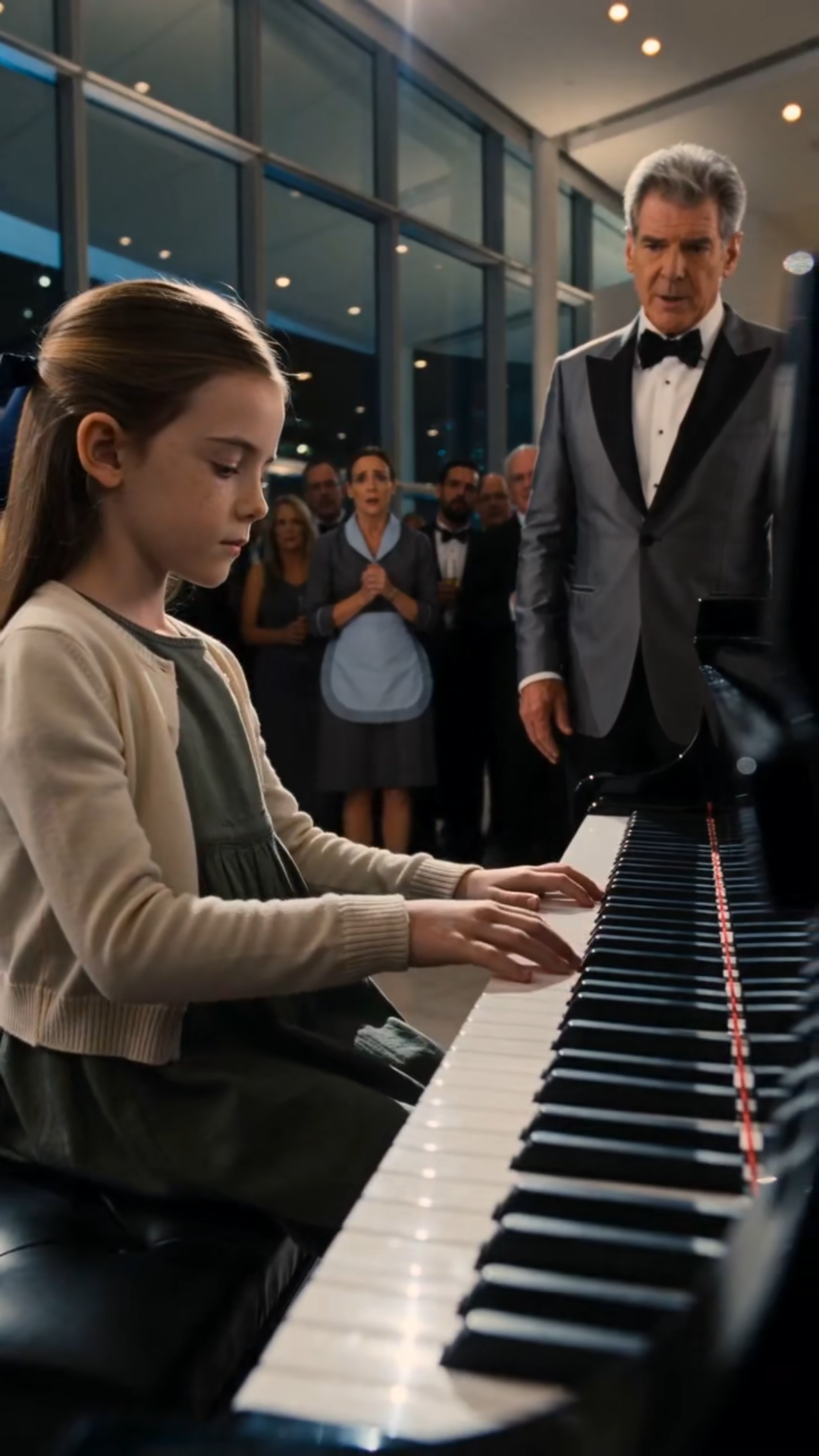 The Girl at the Grand Piano