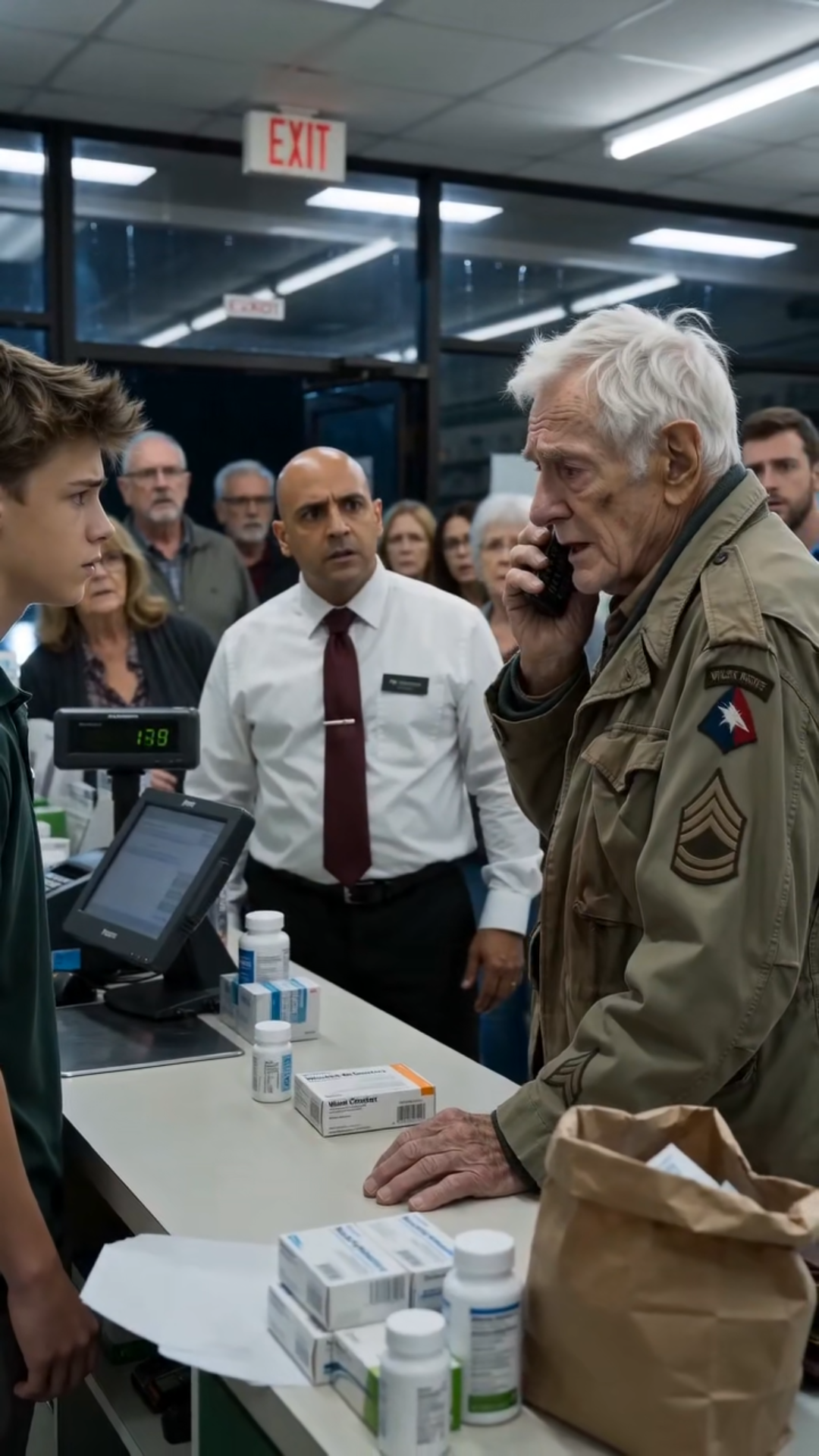 The Man in the Faded Army Jacket