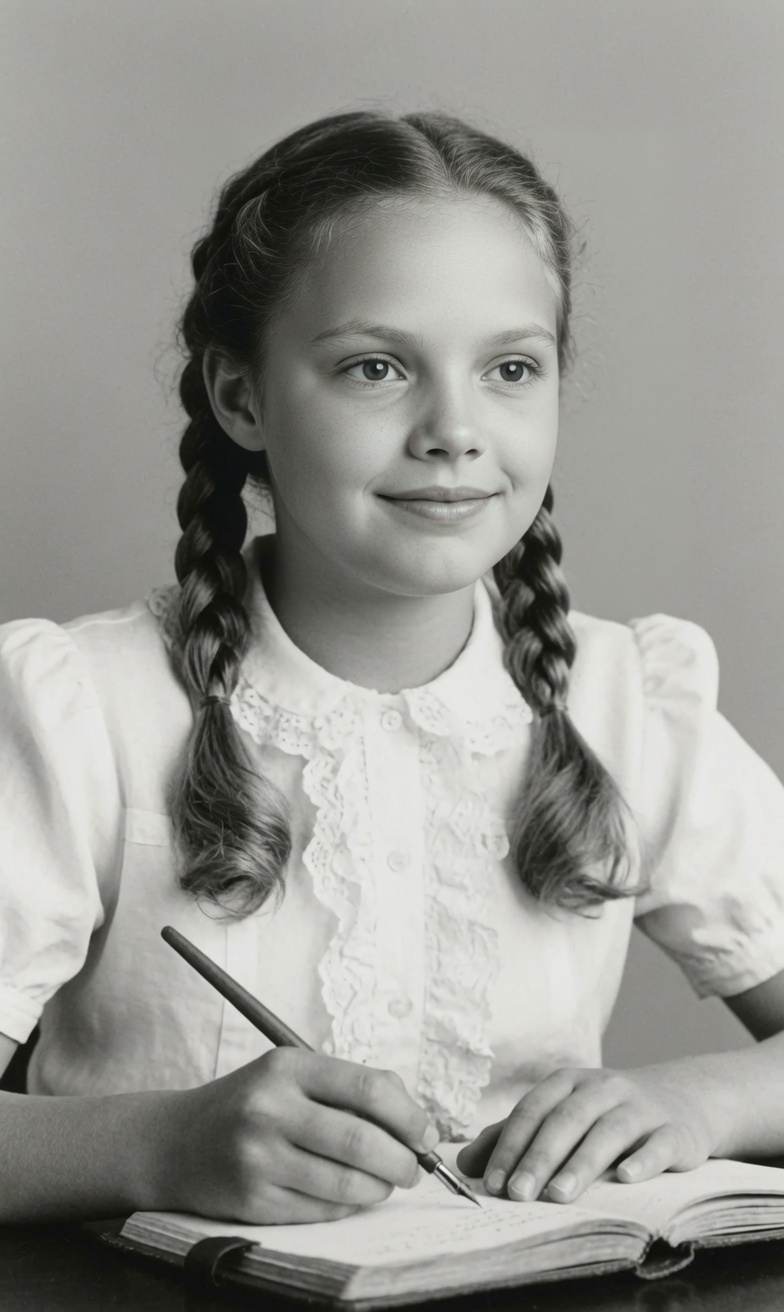 This Childhood Photo Hides One Of History's Most Chilling Stories...  Almost No One Can Guess Who She Became.