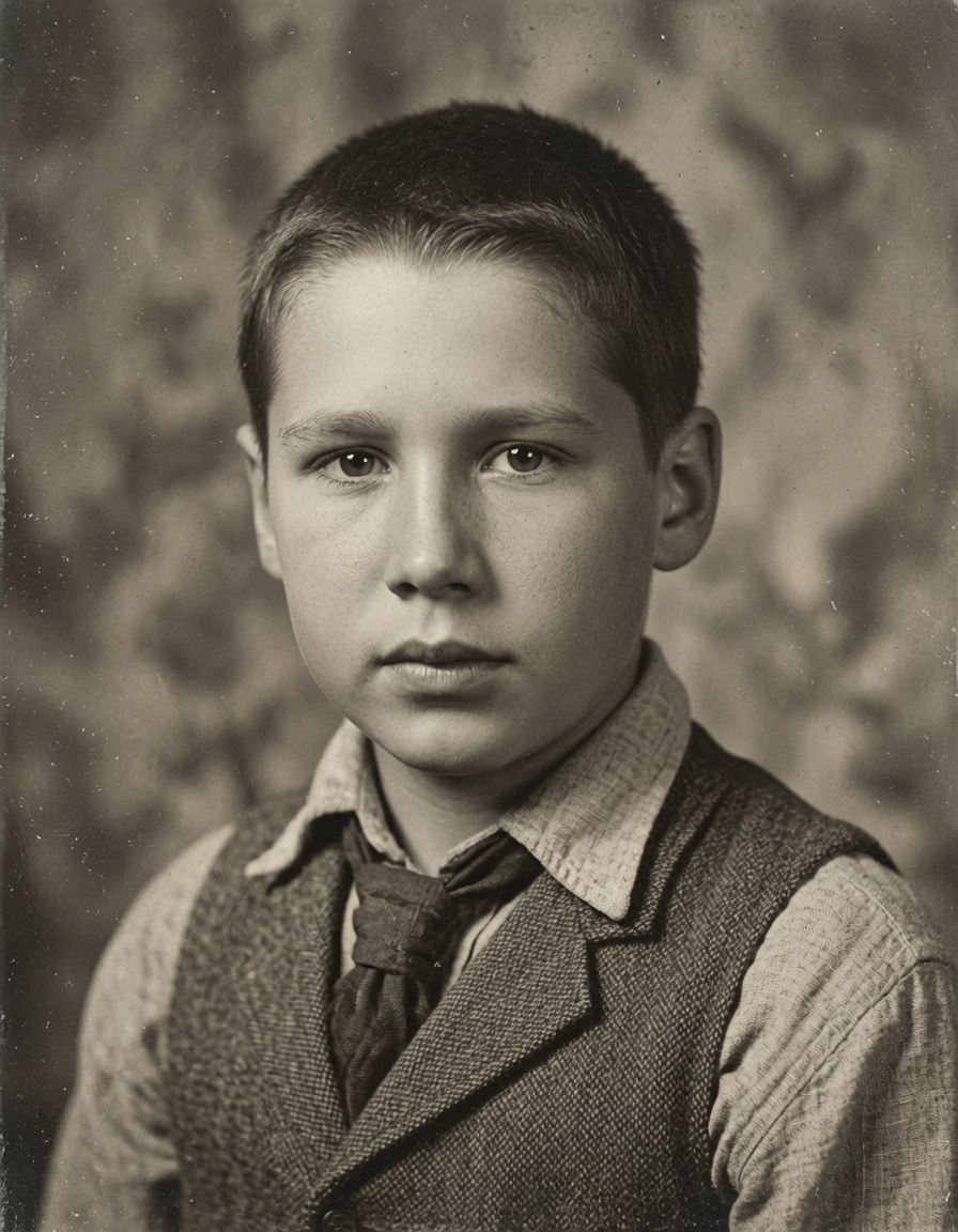 Nobody Would Have Guessed  This Boy Would One Day  Make The World Laugh...  His Childhood Was Filled With Pain.  Read His Full Biography On Our Website.