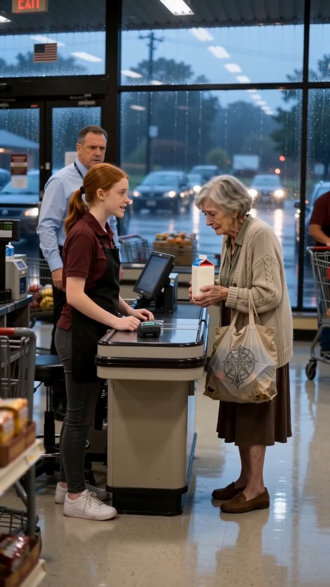 THE WOMAN WHO BOUGHT THE SUPERMARKET